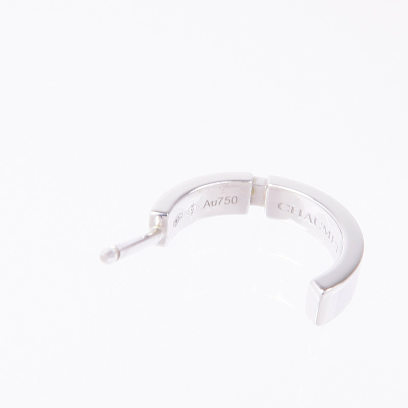 Chaumet 18K白金Liens Evidence鑽石耳環-6