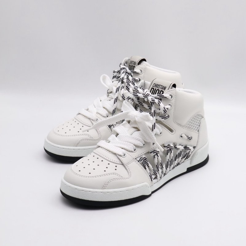 DIOR First高筒運動鞋 - 白 36-4