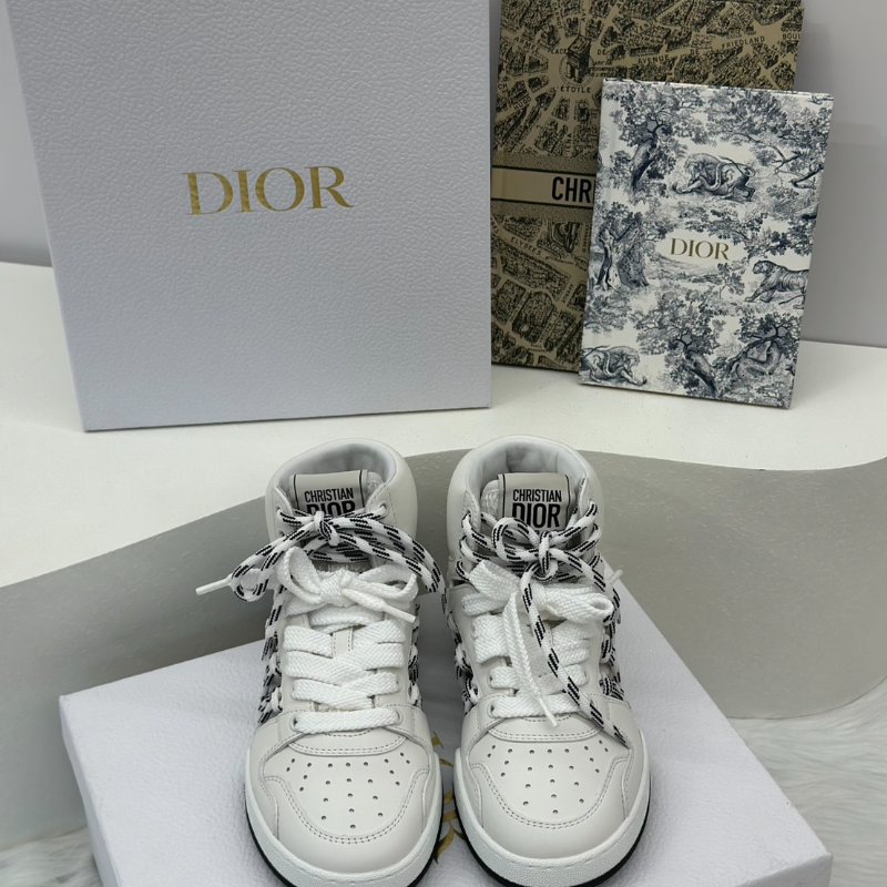 DIOR First高筒運動鞋 - 白 36-2