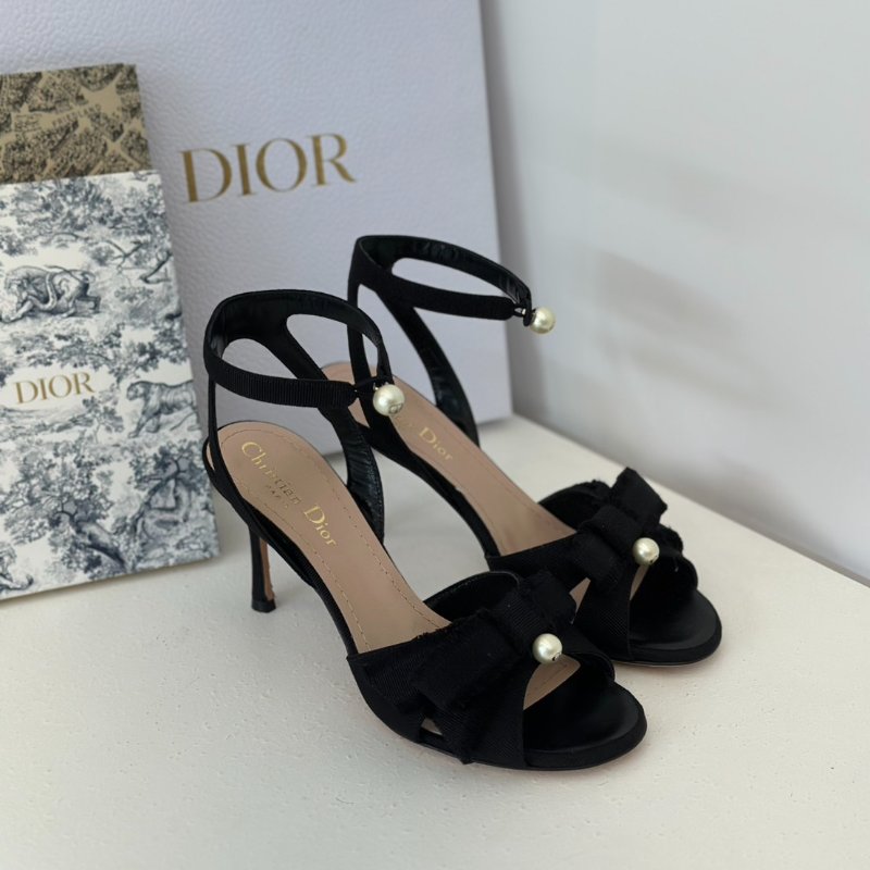 DIOR Adiorable高跟涼鞋 - 黑 36-5