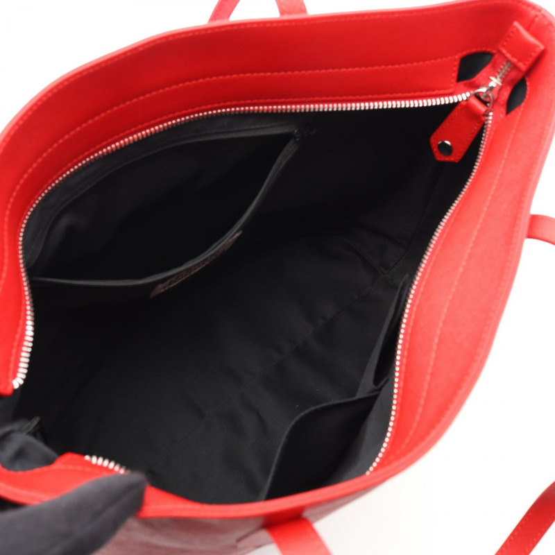 Vivienne Westwood SHOPPER Orb 單肩手提包 4D01000 紅色皮革 全新 女士-2