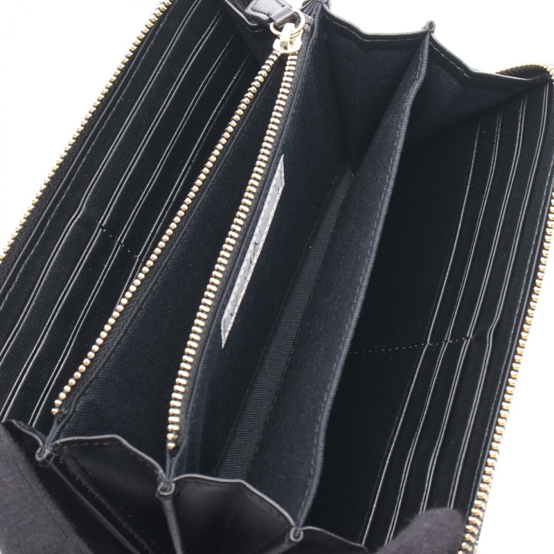 Vivienne Westwood 經典圓形拉鍊皮夾 Orb Around 長版皮夾 51050023US001KD101 PVC塗層帆布 棕色 Multico-2