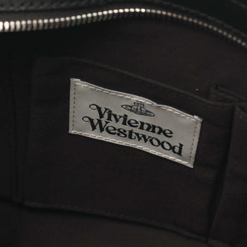 Vivienne Westwood 手提包 4204007TUL0040N402 皮革 黑色 全新 女款-3