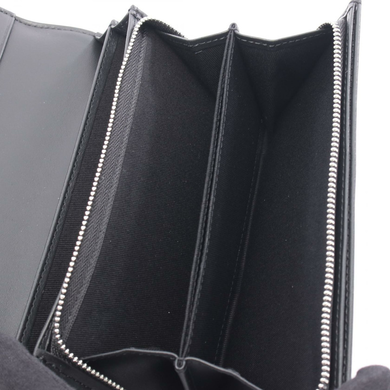 Vivienne Westwood 雙折長款皮夾 51060025L0040N402 Saffiano 皮革 BK-4