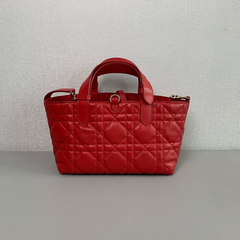 迪奧（Dior）Toujours紅色手提包 2024年-1