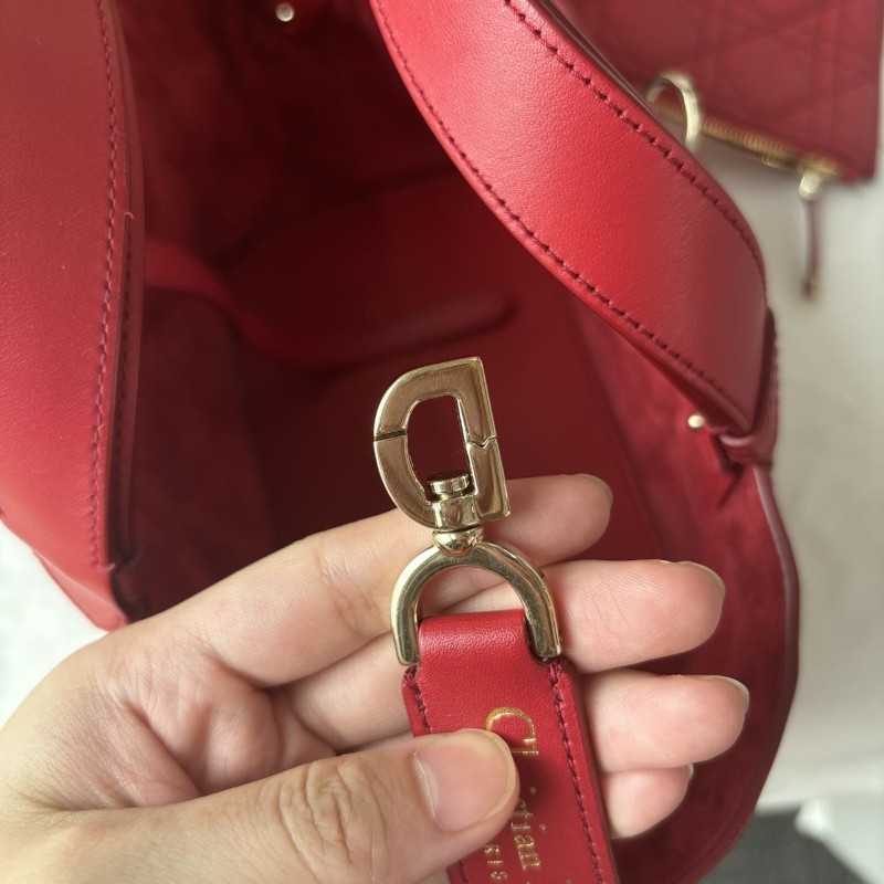迪奧（Dior）Toujours紅色手提包 2024年-6