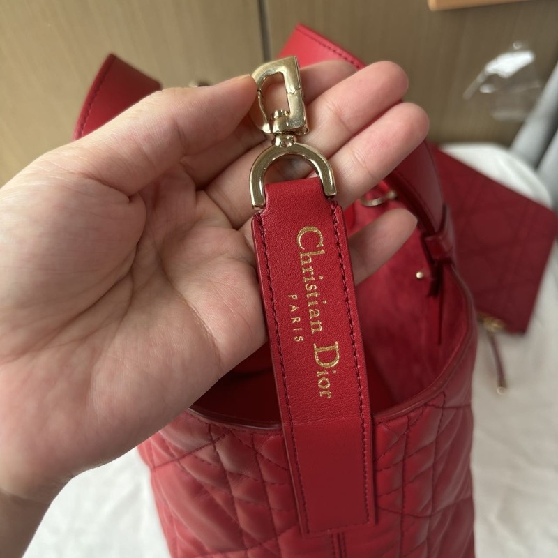 迪奧（Dior）Toujours紅色手提包 2024年-7