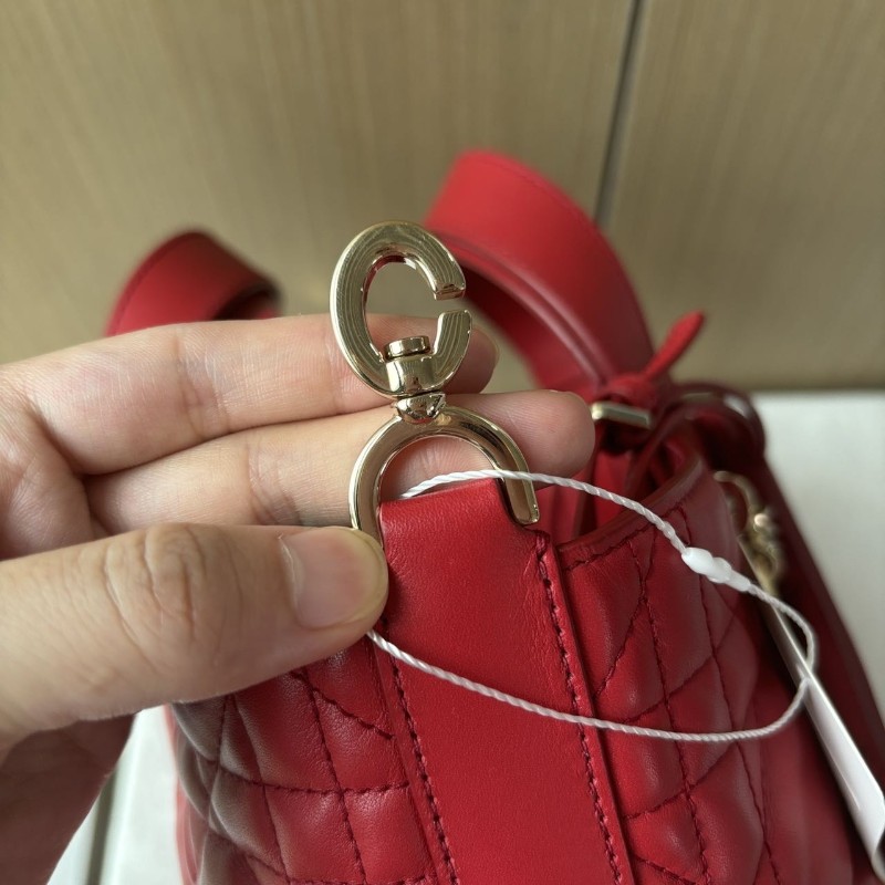 迪奧（Dior）Toujours紅色手提包 2024年-8