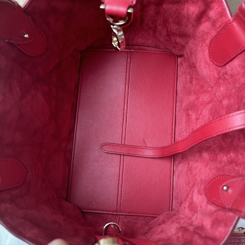 迪奧（Dior）Toujours紅色手提包 2024年-9