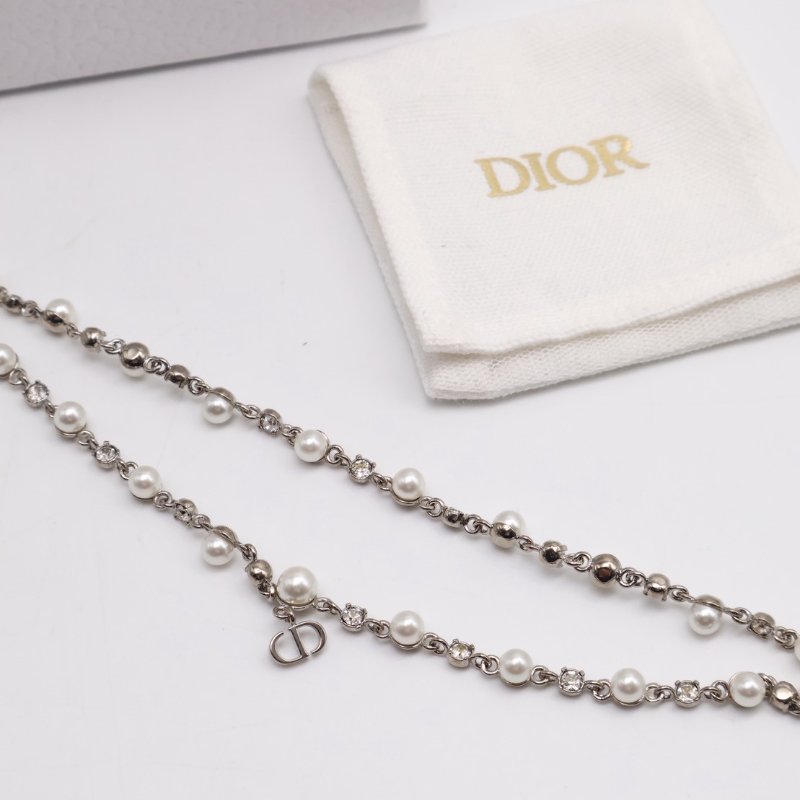 DIOR Petit CD Treasure珍珠頸鍊-2