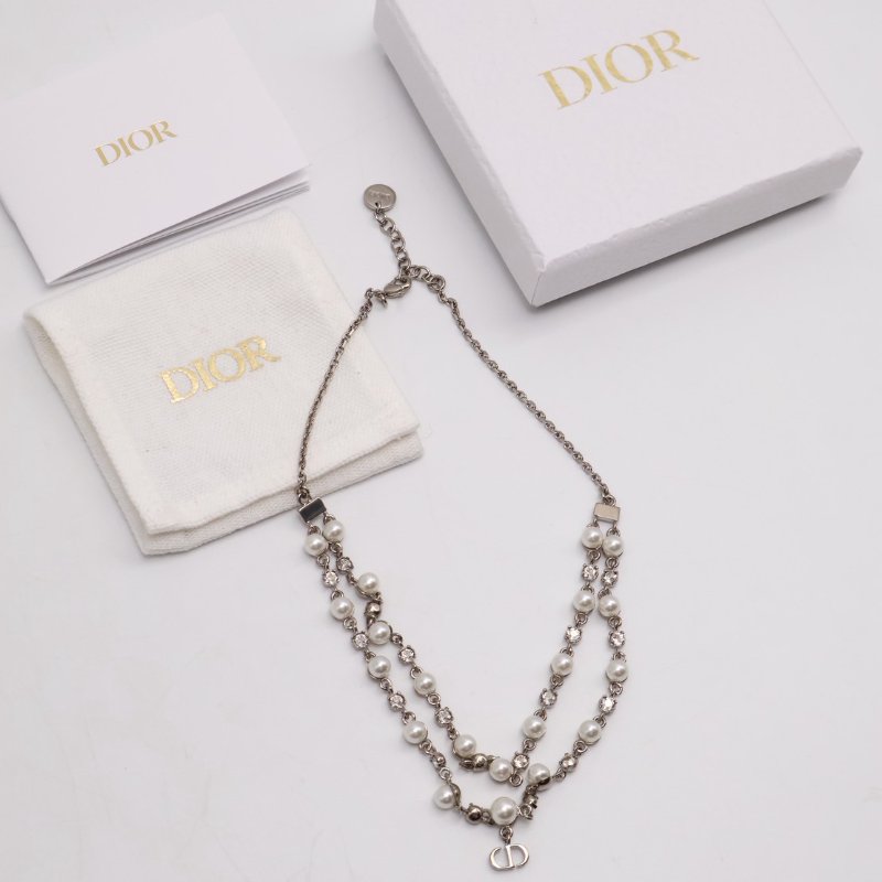DIOR Petit CD Treasure珍珠頸鍊-6