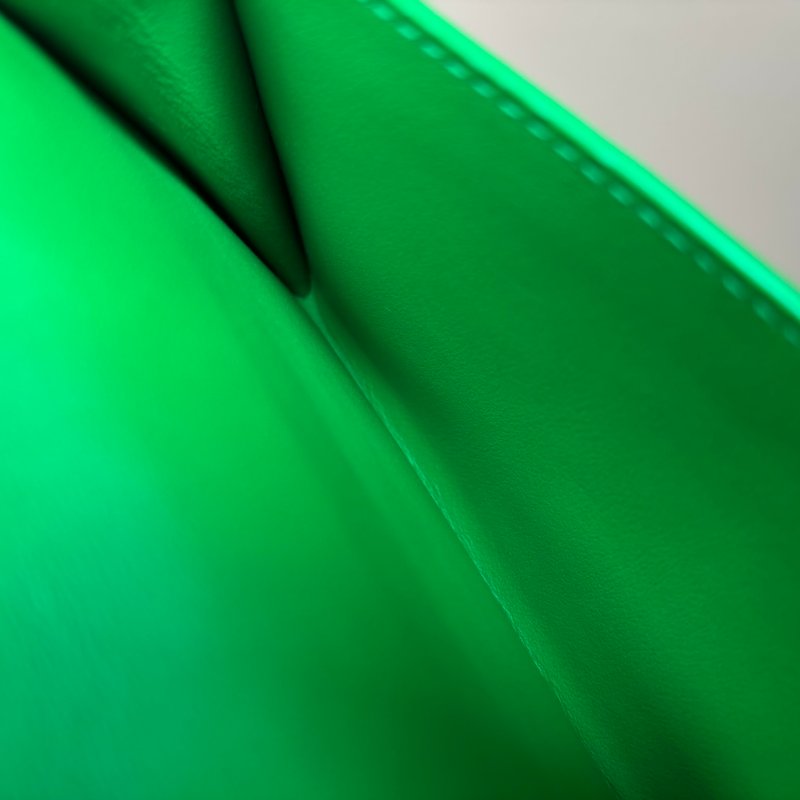 ::BOTTEGA VENETA:: BV 經典編織灰綠色牛皮對開長夾-14