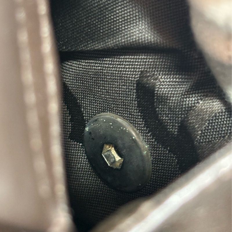 Chanel A25173 LOGO 雙C 康朋 巧克力咖啡色 牛皮 拉鍊 肩背包 吐司包 手提包 多口袋 書包釦-30