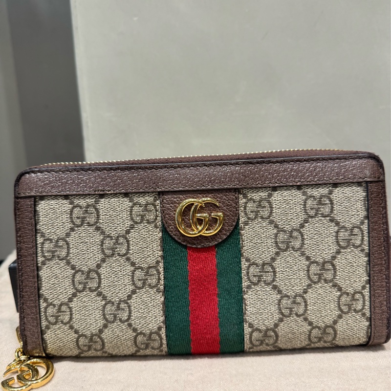 Gucci 紅綠長夾-6