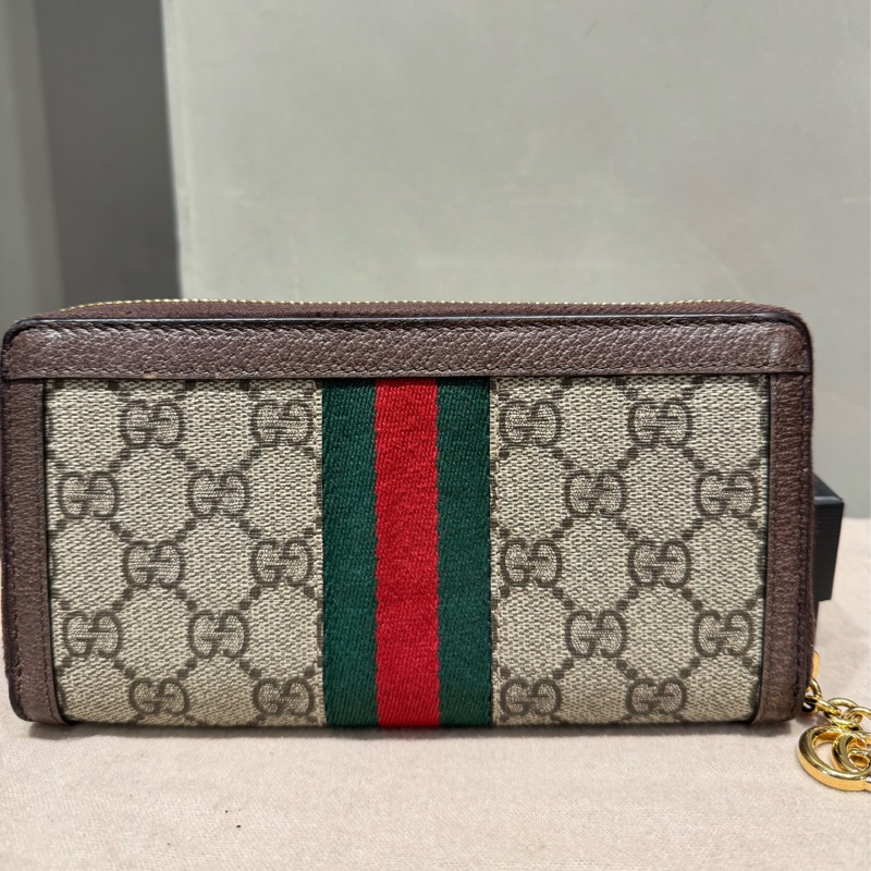 Gucci 紅綠長夾-7
