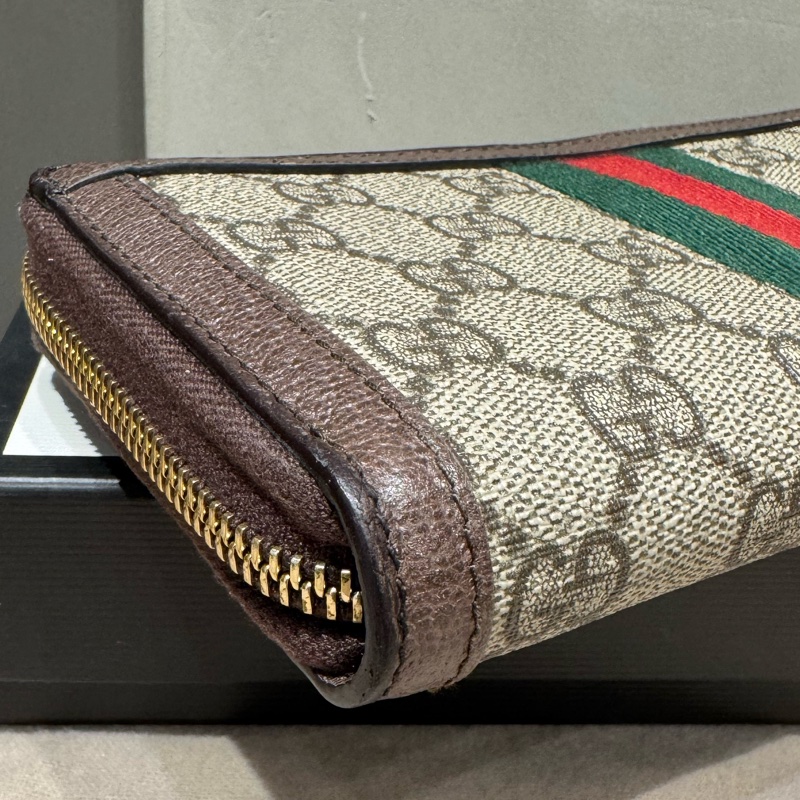 Gucci 紅綠長夾-9