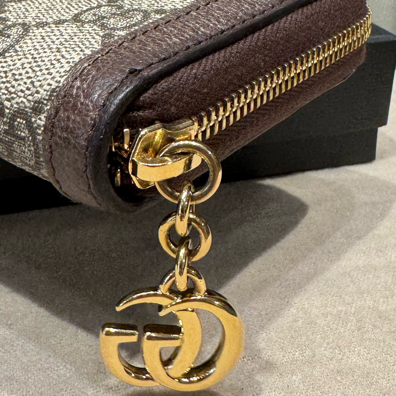 Gucci 紅綠長夾-11