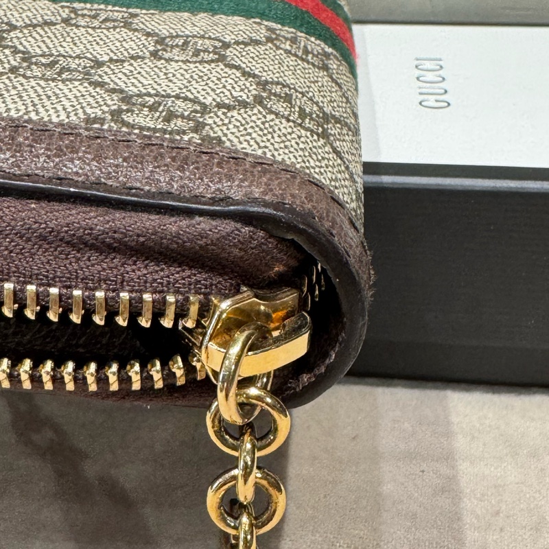 Gucci 紅綠長夾-13