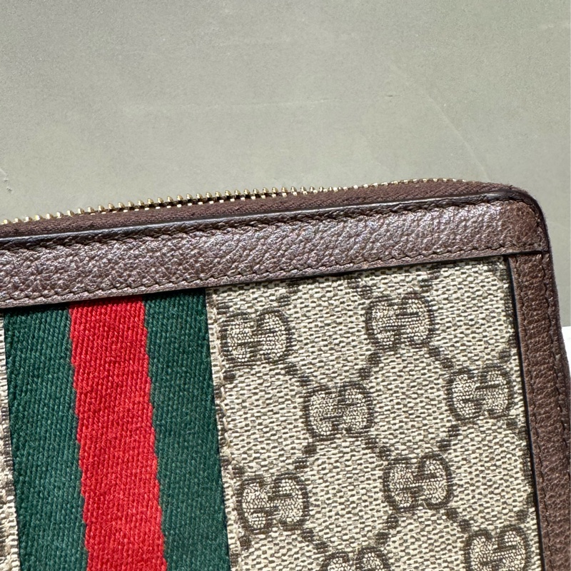 Gucci 紅綠長夾-14