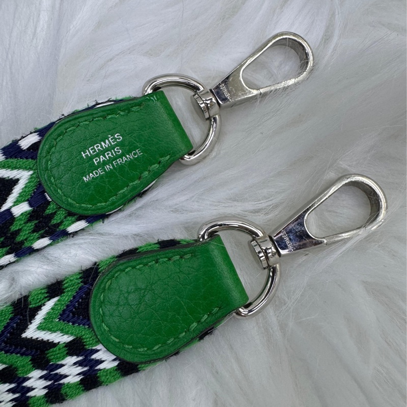 Hermès Bamboo Clemence Mini Evelyne Bag-11