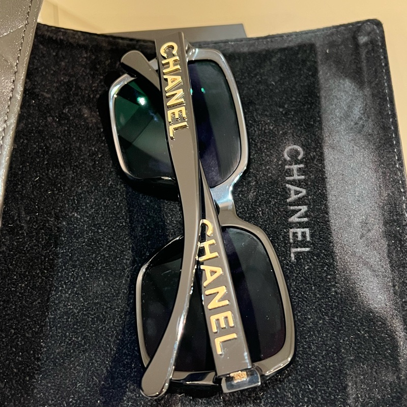 CHANEL方形太陽眼鏡✨9.9成新-7