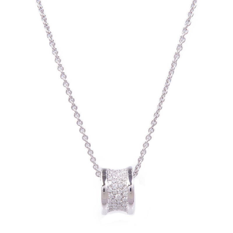 BVLGARI 18K白金B.zero1 Necklace Diamond鑽石項鍊-0
