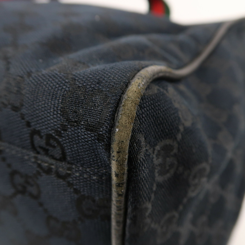 GUCCI 帆布Boston Bag波士頓包-10