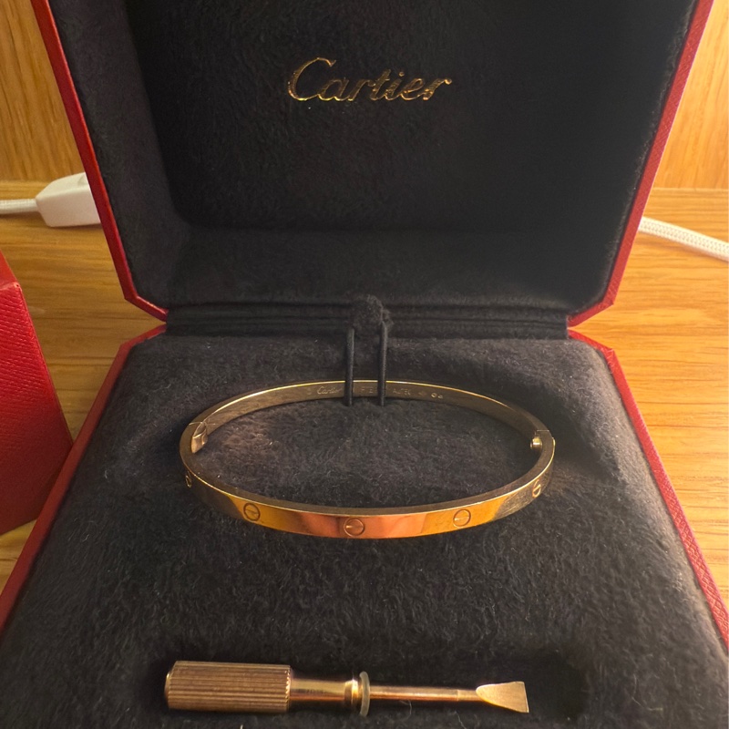 Cartier LOVE 18K玫瑰金/ Size18-3