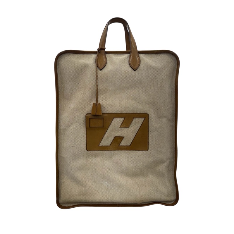 Hermès 稀有款帆布鞋袋-0