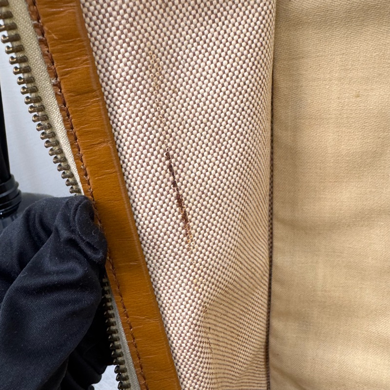 Hermès 稀有款帆布鞋袋-32