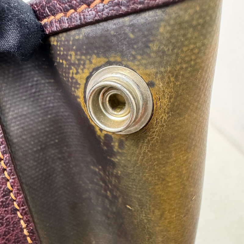 Hermès 花園派對皮革手提包-18
