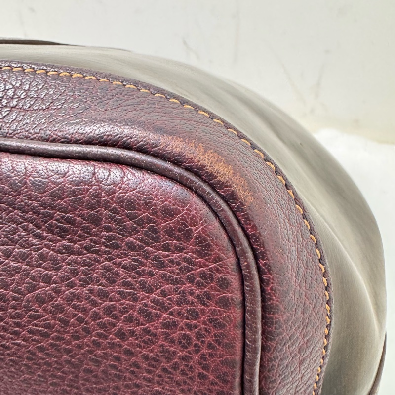 Hermès 花園派對皮革手提包-21