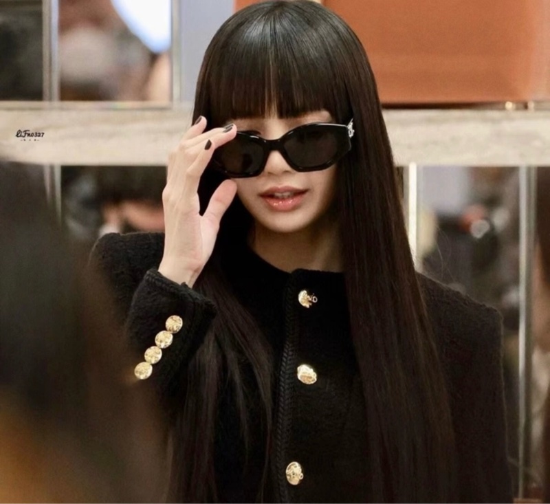 CELINE 賽琳 Lisa 同款 凱旋門logo 太陽眼鏡 男女同款 黑色-2