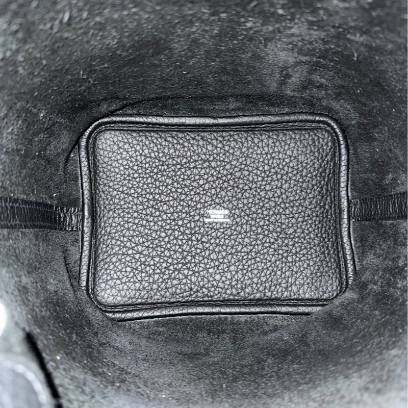 Hermes黑銀picotin 18-11