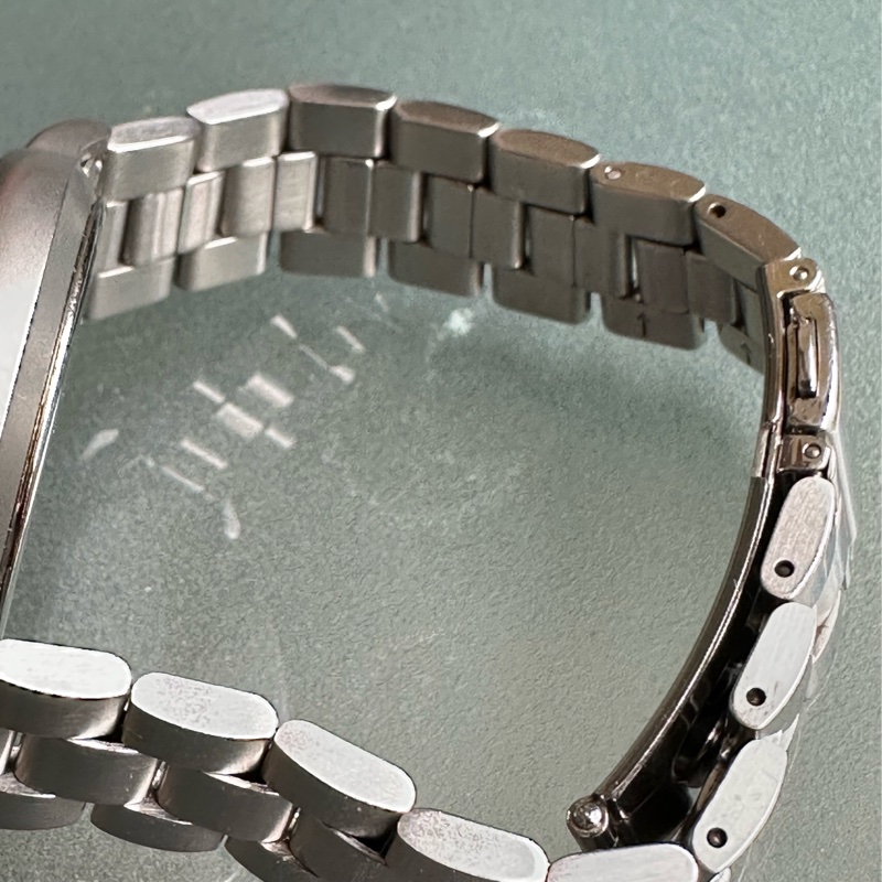 Agnes b. 三眼計時器 石英女錶/原裝精鋼錶帶甚美*高價好錶*佳品-12