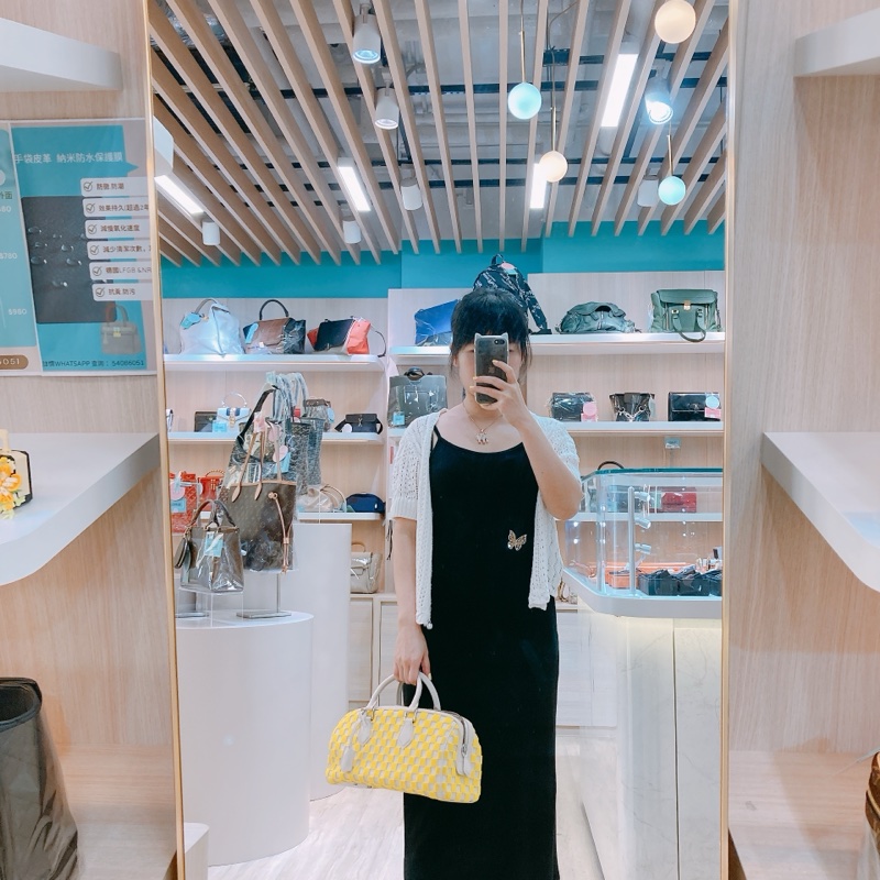 MS0290 LOUIS VUITTON 路易威登經典棋盤紋特別版手拿包包EAST WEST SPEEDY HANDBAG DAMIER CUBIC-1