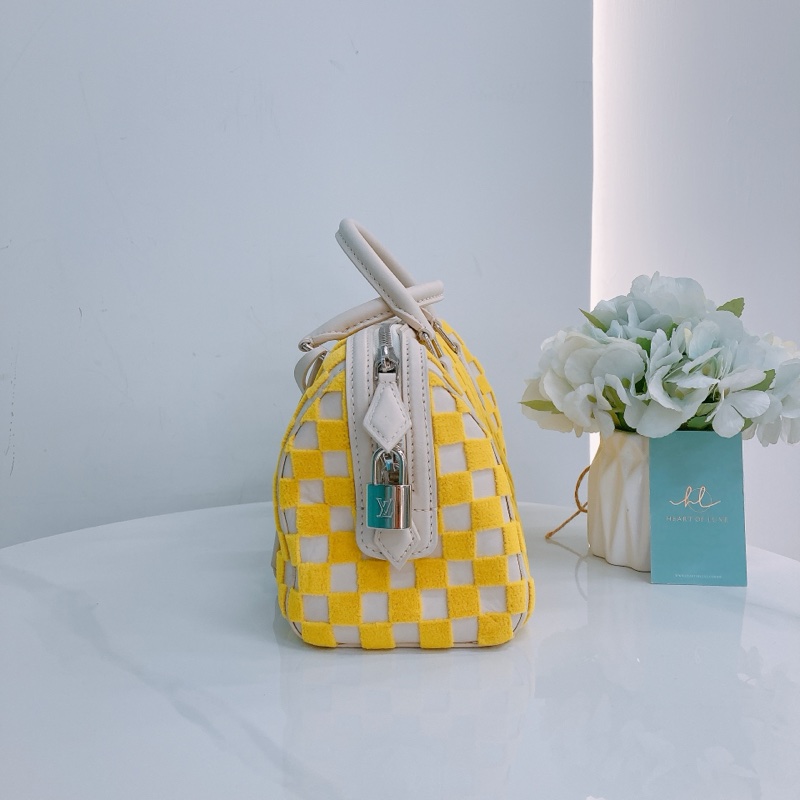 MS0290 LOUIS VUITTON 路易威登經典棋盤紋特別版手拿包包EAST WEST SPEEDY HANDBAG DAMIER CUBIC-3