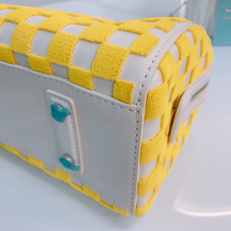 MS0290 LOUIS VUITTON 路易威登經典棋盤紋特別版手拿包包EAST WEST SPEEDY HANDBAG DAMIER CUBIC-7