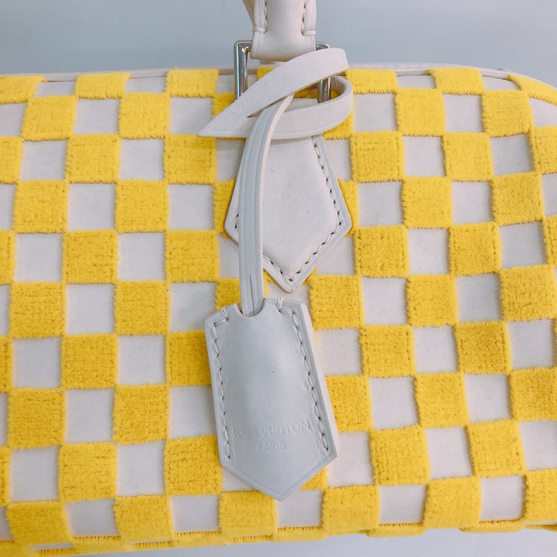 MS0290 LOUIS VUITTON 路易威登經典棋盤紋特別版手拿包包EAST WEST SPEEDY HANDBAG DAMIER CUBIC-33