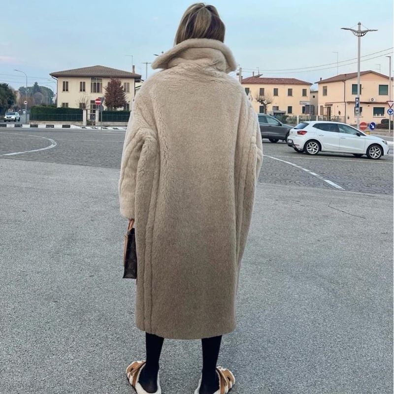 促銷品 Max Mara Gatto 001 漸變色 長款泰迪大衣-3