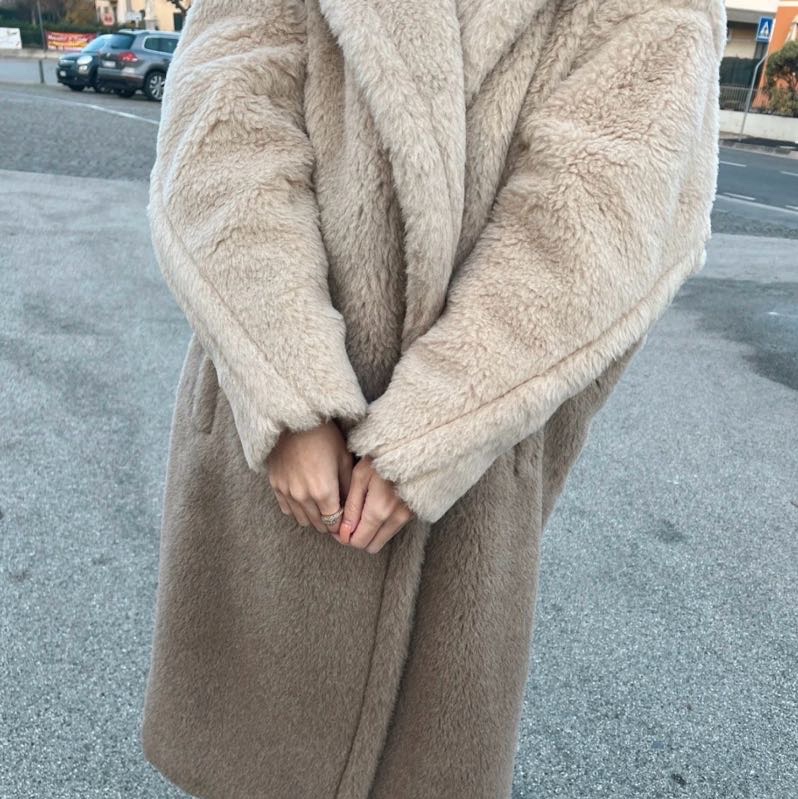 促銷品 Max Mara Gatto 001 漸變色 長款泰迪大衣-4