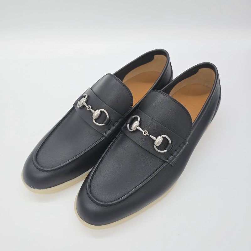 【近新♥️未使用】GUCCI 古馳 Jordaan系列 男士 馬銜釦 莫卡辛 樂福鞋 ｜IT41.5 JP 28.5cm｜專櫃 42,000-0