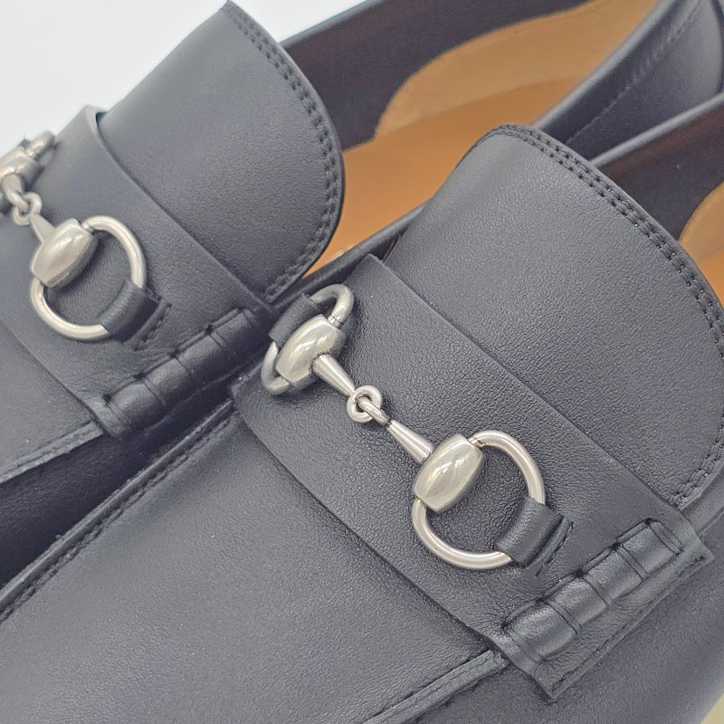 【近新♥️未使用】GUCCI 古馳 Jordaan系列 男士 馬銜釦 莫卡辛 樂福鞋 ｜IT41.5 JP 28.5cm｜專櫃 42,000-3