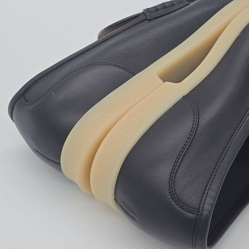 【近新♥️未使用】GUCCI 古馳 Jordaan系列 男士 馬銜釦 莫卡辛 樂福鞋 ｜IT41.5 JP 28.5cm｜專櫃 42,000-6