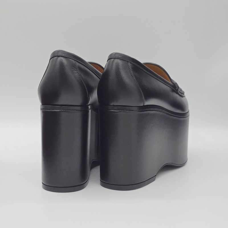 【近新♥️未使用】GUCCI 古馳 經典 馬銜扣 黑色牛皮 莫卡辛 樂福鞋｜IT36.5 JP 23cm｜專櫃 38,000-2