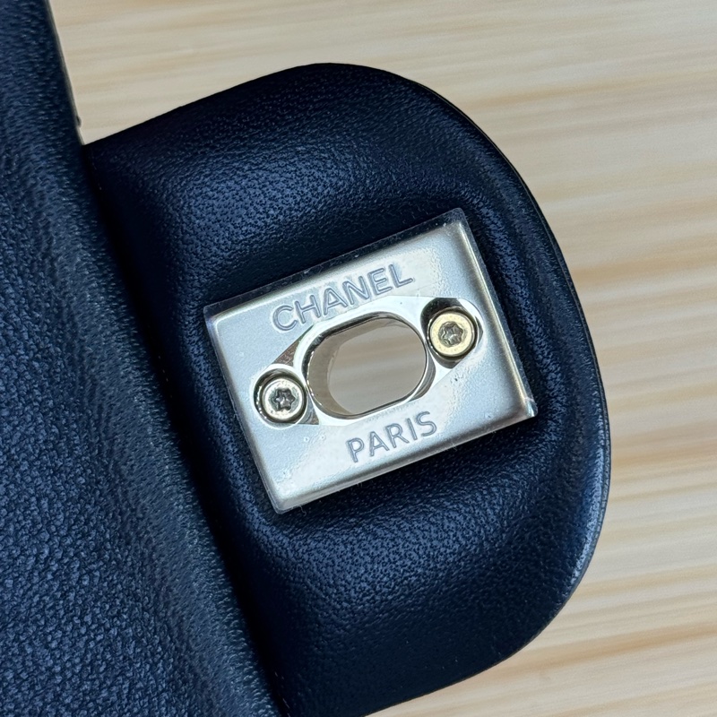 CHANEL 黑色經典coco金釦經典口蓋CF20鍊包❤️‍🔥2025年離櫃-15