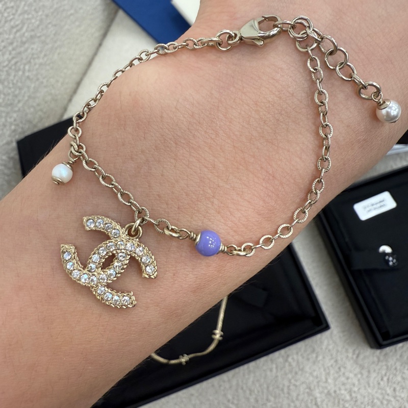 閑置99新香奈兒手鏈 未使用-5