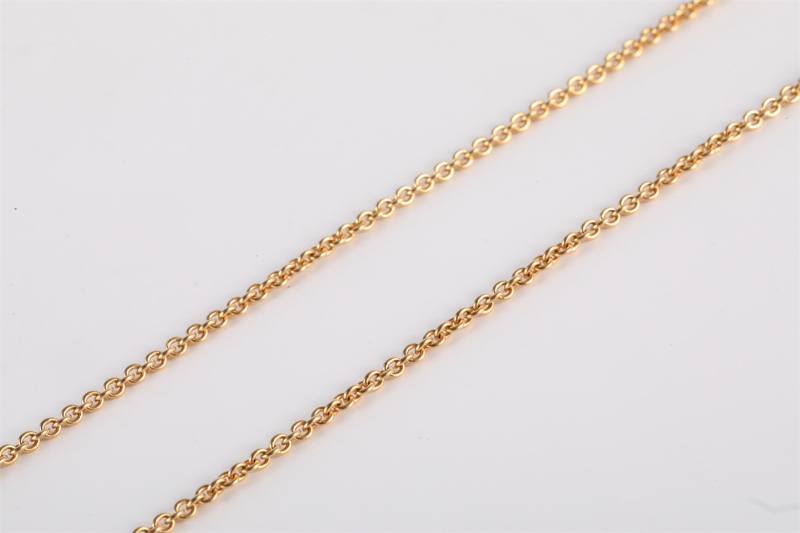 BVLGARI(寶格麗) B.ZERO1 彈簧項鏈 四環扣 18K黃金-3