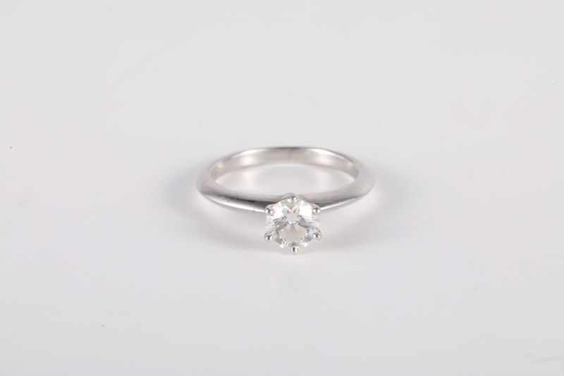 TIFFANY&CO(蒂芙尼) 鑽石 pt950 鑽戒 52-3