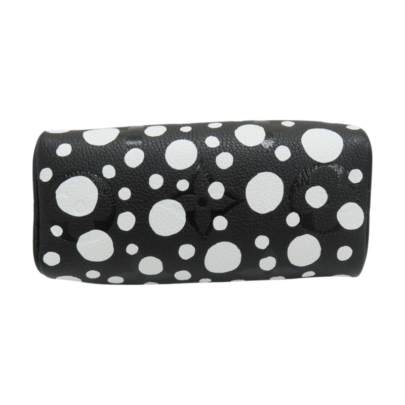 黑白 皮革 LV x YK Nano Speedy 兩用包 肩背包 M81910-3